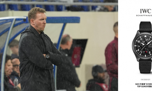 三位国际足坛知名主教练佩戴IWC万国表